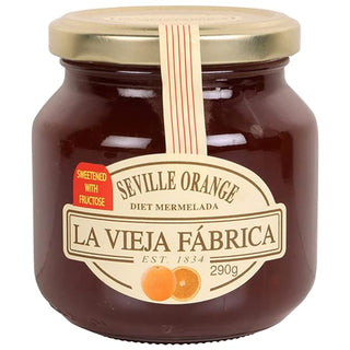 Seville Orange Diet Mermelada – No Added Sugar, Gluten-Free Spanish Orange Spread (290 g)