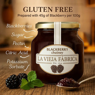 La Vieja Fábrica Blackberry Mermelada Ingredients