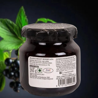 La Vieja Fábrica Blackcurrant Mermelada Jar Back