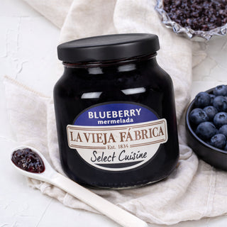 La Vieja Fábrica Blueberry Mermelada | A Taste of Spanish Tradition | 280g | Gluten-Free | Made with 100% Real Blueberries