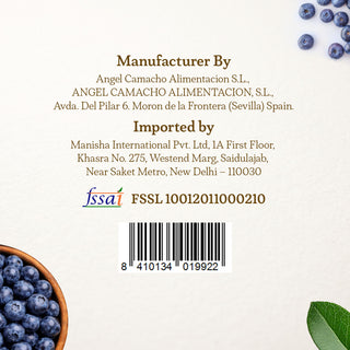 La Vieja Fábrica Blueberry Mermelada | A Taste of Spanish Tradition | 280g | Gluten-Free | Made with 100% Real Blueberries