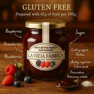La Vieja Fábrica Fruit of the Forest Mermelada Gluten free