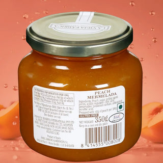 La Vieja Fábrica Peach Mermelada Jar Back