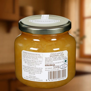 La Vieja Fábrica Pineapple Mermelada jar back