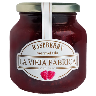 La Vieja Fábrica Blueberry (280 g), Cherry (285 g) & Raspberry (350 g) Mermelada Combo Pack of 3 | Authentic Spanish Jams | Gluten-Free | Made with 100% Real Fruit | 190-Year-Old Recipe