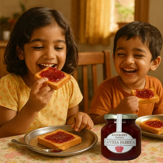 La Vieja Fábrica Raspberry Mermelada use