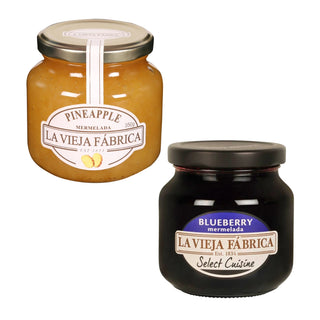 Pineapple 350g and Blueberry 280g Jam Combo Pack