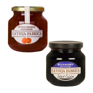 Jam Raksha Real Fruit Raksha Bandhan Jam Gift Set | Blueberry & Seville Orange ...